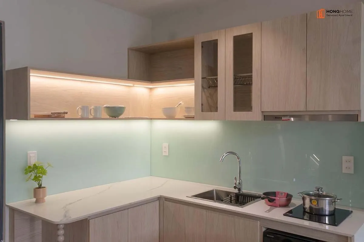 Appartamento Honghome Midori Huynh Man Dat Thành Pho Ho Chí Minh Vietnam