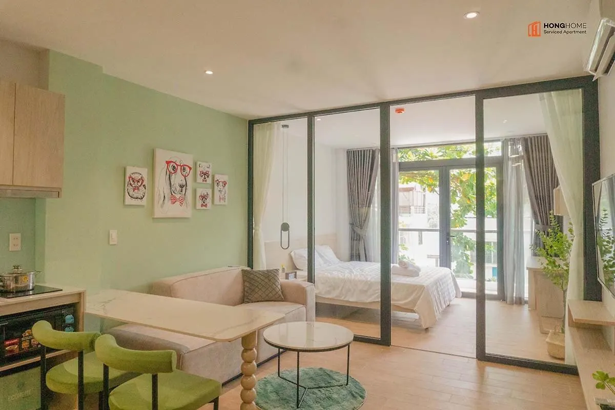 Honghome Midori Huynh Man Dat Ho Chi Minh City Apartment